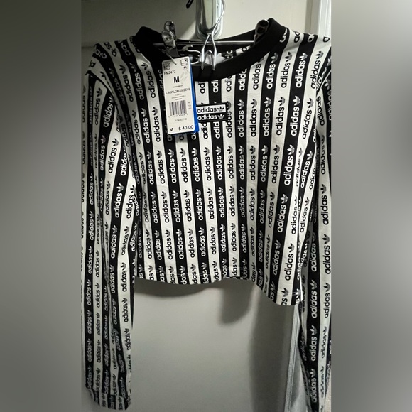 Crop long sleeve adidas - Picture 1 of 2